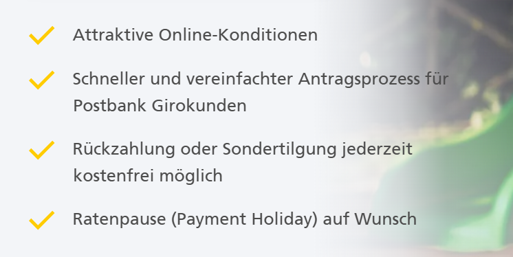 Postbank Privatkredit