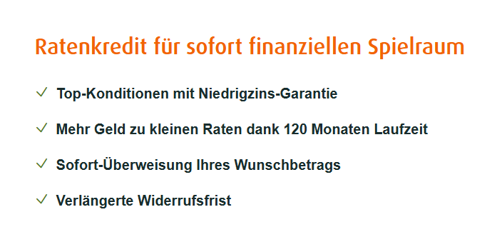 Norisbank Ratenkredit