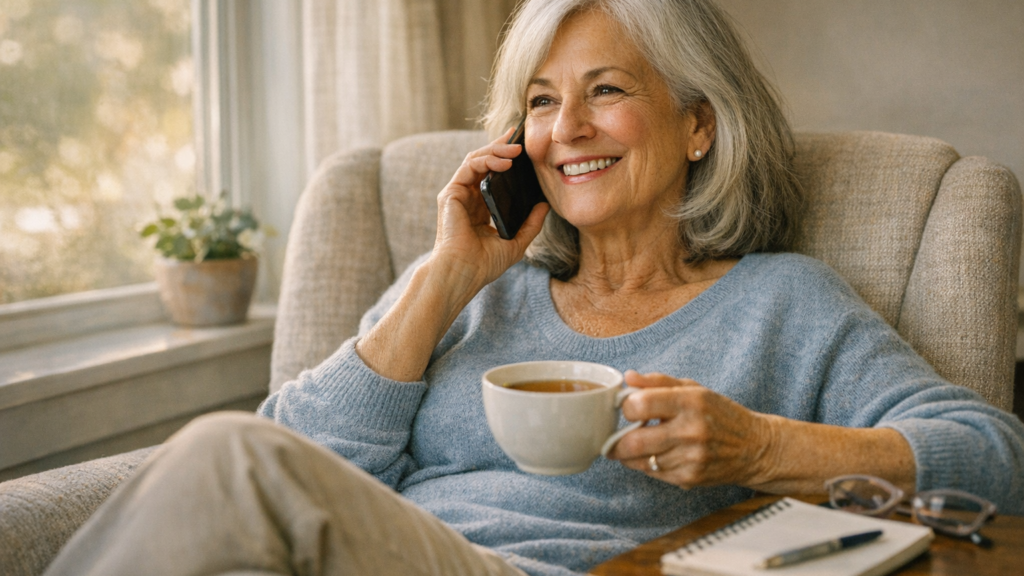 seniorin-telefoniert-entspannt-zuhause